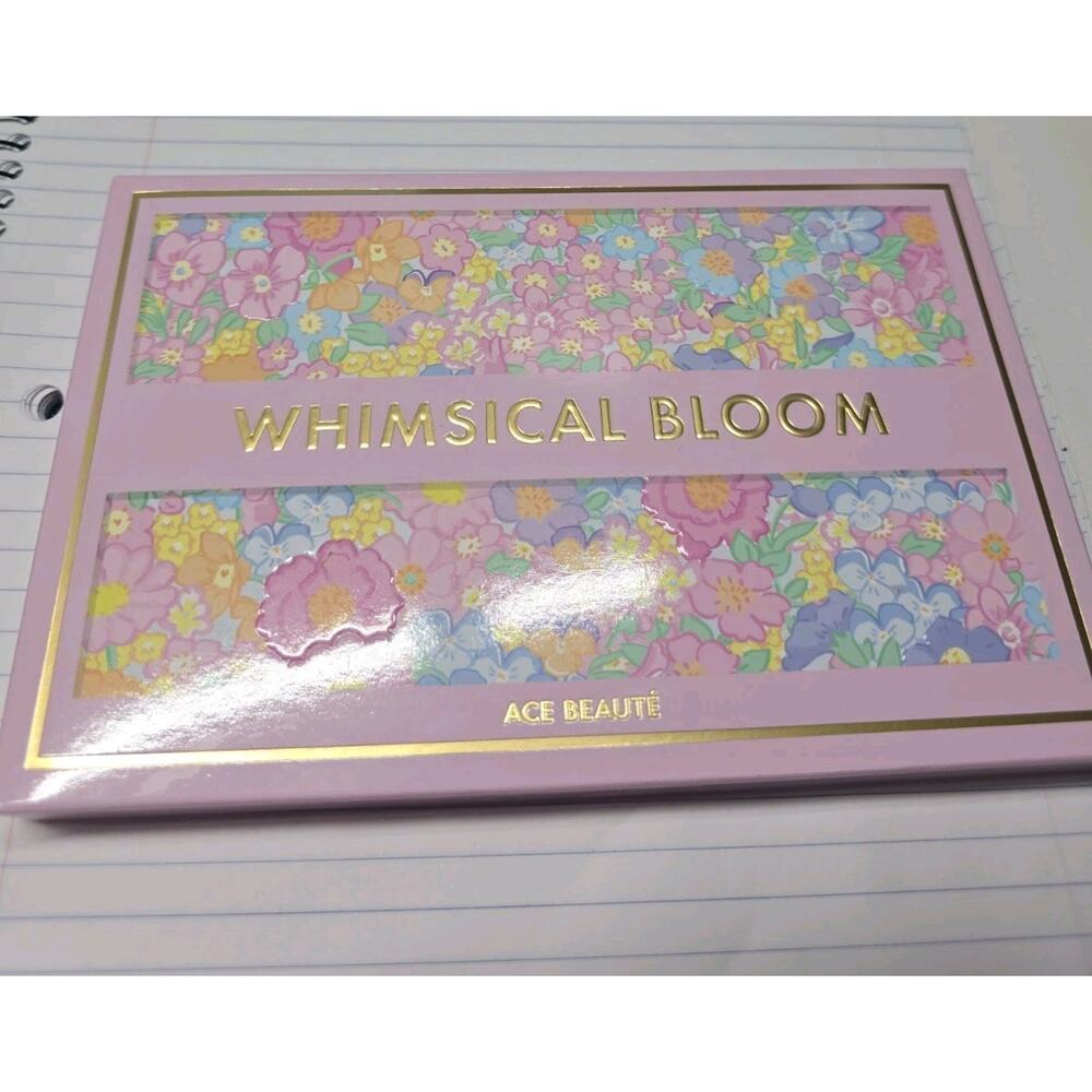 ACE BEAUTE Whimsical Bloom, Eyeshadow palette, And Eyeshadow Brushes
